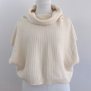 Free People Sleeveless Cowl Neck Sweater M